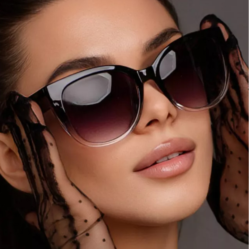 แว่นกันแดดทรงแคทอายสไตล์เรโทรส - Sunglasses Cat Eye บทวิจารณ์และราคา