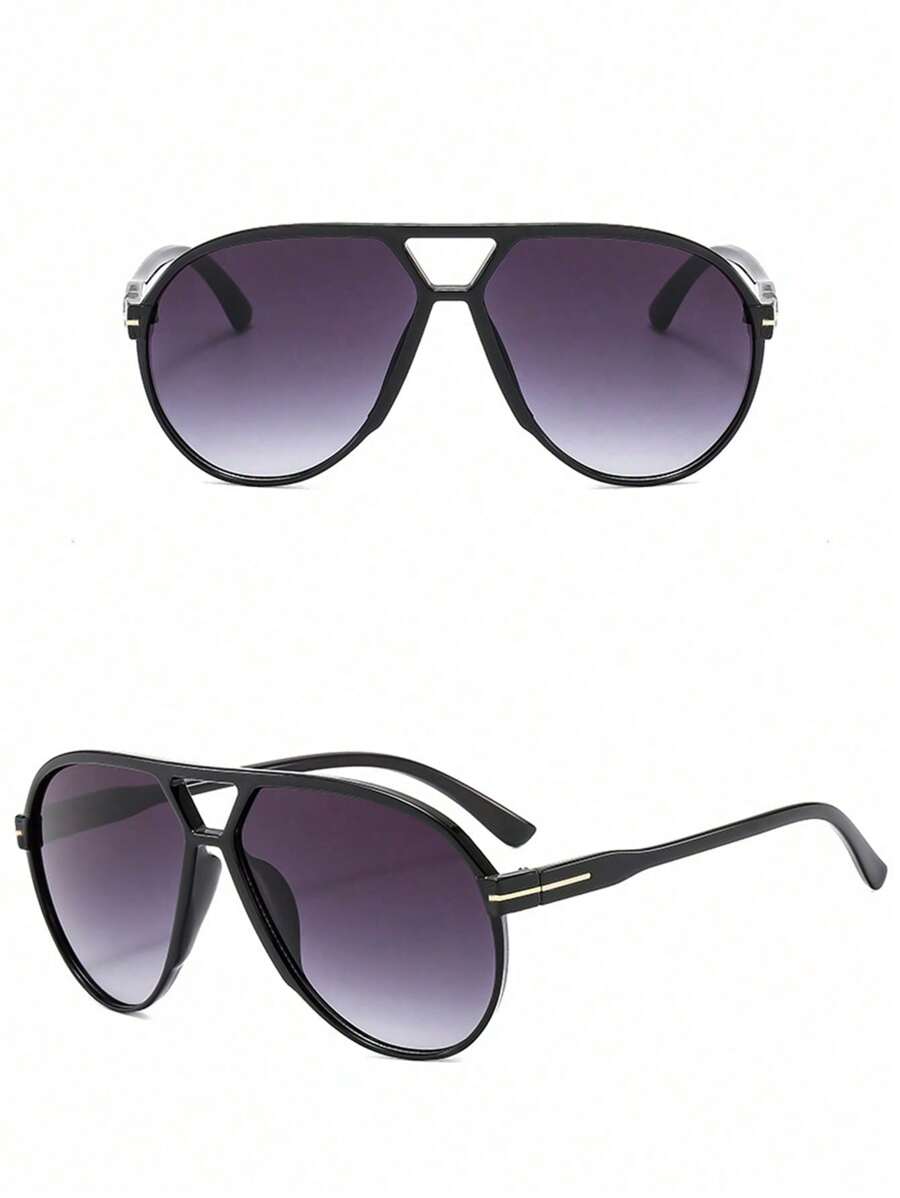 แว่นตาแฟชั่นทรงใหญ่แบบสองบริดจ - Sunglasses Cat Eye บทวิจารณ์และราคา